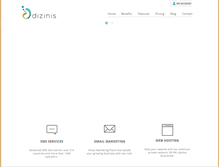 Tablet Screenshot of dizinis.com
